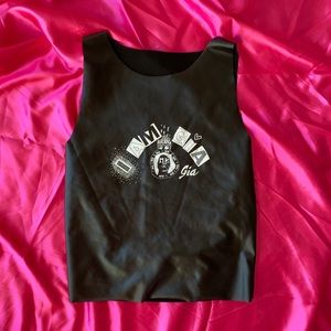 IAMGIA black crop tank